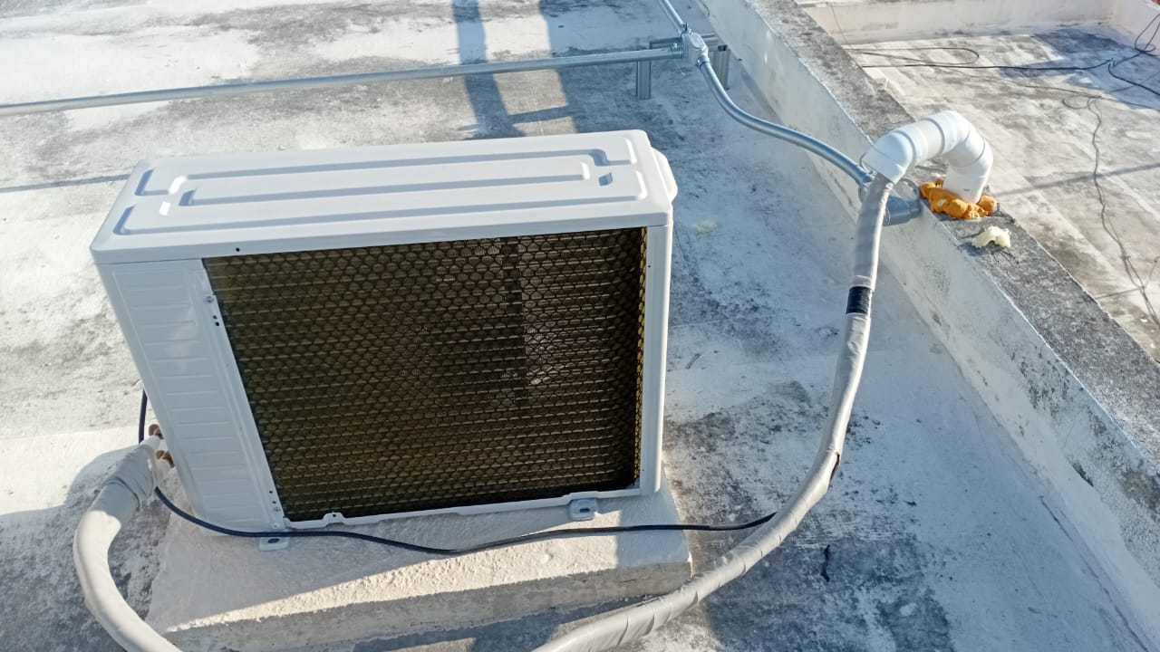 Mantenimiento de clima en exterior