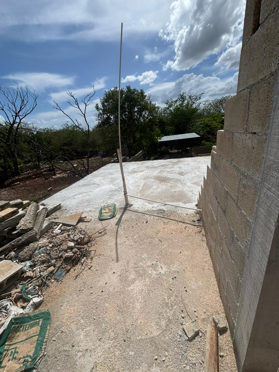 Trabajo de construccion exterior